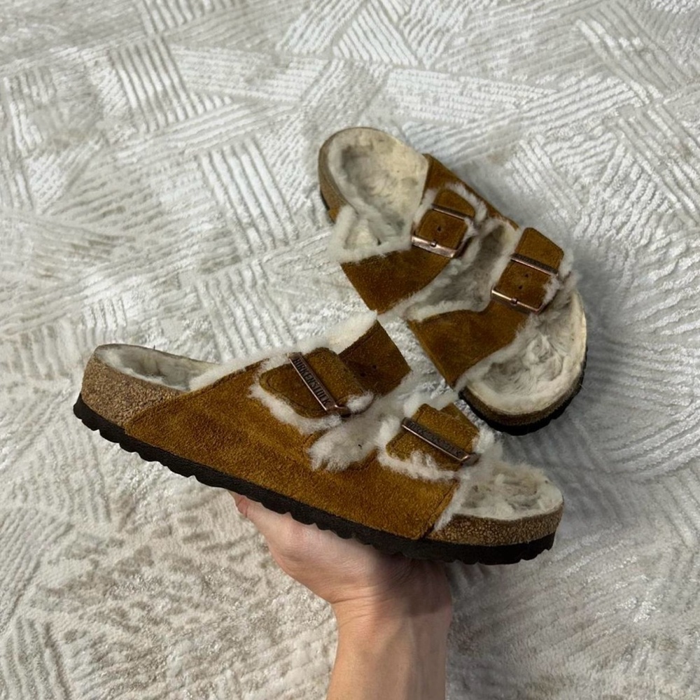 Brown Birkenstocks